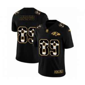 Men's Baltimore Ravens #89 Mark Andrews Black Jesus Faith Limited Player Football Jersey