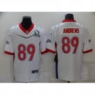 Men's Baltimore Ravens #89 Mark Andrews White Nike Royal 2022 NFC Pro Bowl Limited Player Jersey