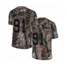 Men's Baltimore Ravens #91 Shane Ray Limited Camo Rush Realtree Football Jersey