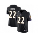 Men's Nike Baltimore Ravens #22 Jimmy Smith Vapor Untouchable Limited Black Alternate NFL Jersey