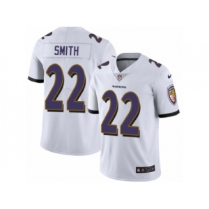 Men's Nike Baltimore Ravens #22 Jimmy Smith Vapor Untouchable Limited White NFL Jersey