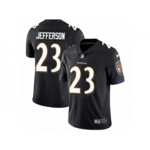 Men's Nike Baltimore Ravens #23 Tony Jefferson Vapor Untouchable Limited Black Alternate NFL Jersey