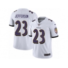 Men's Nike Baltimore Ravens #23 Tony Jefferson Vapor Untouchable Limited White NFL Jersey