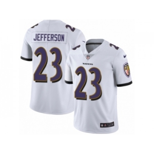 Men's Nike Baltimore Ravens #23 Tony Jefferson Vapor Untouchable Limited White NFL Jersey