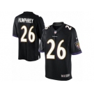 Men's Nike Baltimore Ravens #26 Marlon Humphrey Limited Black Alternate NFL Jersey