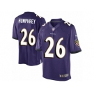 Men's Nike Baltimore Ravens #26 Marlon Humphrey Limited Purple Team Color NFL Jersey