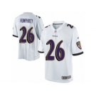 Men's Nike Baltimore Ravens #26 Marlon Humphrey Limited White NFL Jersey