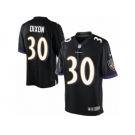 Men's Nike Baltimore Ravens #30 Kenneth Dixon Limited Black Alternate NFL Jersey