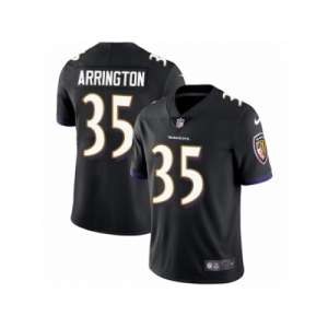 Men's Nike Baltimore Ravens #35 Kyle Arrington Limited Black Alternate NFL Jersey