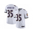 Men's Nike Baltimore Ravens #35 Kyle Arrington Limited White NFL Jersey