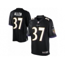 Men's Nike Baltimore Ravens #37 Javorius Allen Limited Black Alternate NFL Jersey