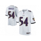 Men's Nike Baltimore Ravens #54 Tyus Bowser Limited White NFL Jersey