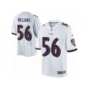 Men's Nike Baltimore Ravens #56 Tim Williams Limited White NFL Jersey