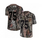 Men's Nike Baltimore Ravens #75 Jonathan Ogden Limited Camo Salute to Service NFL Jersey