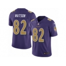 Men's Nike Baltimore Ravens #82 Benjamin Watson Limited Purple Rush NFL Jersey