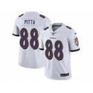 Men's Nike Baltimore Ravens #88 Dennis Pitta Vapor Untouchable Limited White NFL Jersey