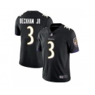 Nike Baltimore Ravens #3 Odell Beckham Jr Black Vapor Untouchable Limited JerseyNike Baltimore Ravens #3 Odell Beckham Jr Black Vapor Untouchable Limited J