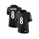 Nike Baltimore Ravens #8 Lamar Jackson Black Alternate Men Stitched NFL Vapor Untouchable Limited Jersey