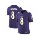 Nike Baltimore Ravens #8 Lamar Jackson Purple Team Color Men Stitched NFL Vapor Untouchable Limited Jersey