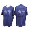 nike nfl jerseys baltimore ravens #27 ray rice purple[drenched limited]