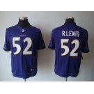 nike nfl jerseys baltimore ravens #52 r.lewis purple[nike limited]