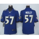 nike nfl jerseys baltimore ravens #57 mosley purple[nike Limited]