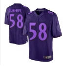 nike nfl jerseys baltimore ravens #58 elvis dumervil purple[drenched limited]