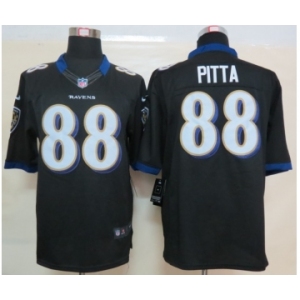 nike nfl jerseys baltimore ravens #88 pitta black[nike limited]