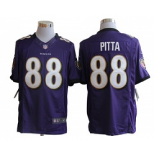 nike nfl jerseys baltimore ravens #88 pitta purple[nike limited]