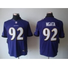 nike nfl jerseys baltimore ravens #92 ngata purple[nike limited]