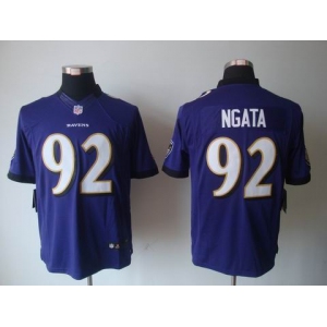 nike nfl jerseys baltimore ravens #92 ngata purple[nike limited]