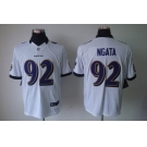 nike nfl jerseys baltimore ravens #92 ngata white[nike limited]