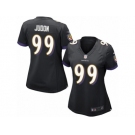 Women Nike Baltimore Ravens #99 Matt Judon Game Black Alternate NFL Jersey