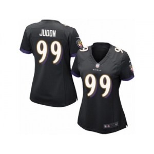 Women Nike Baltimore Ravens #99 Matt Judon Game Black Alternate NFL Jersey