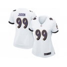 Women Nike Baltimore Ravens #99 Matt Judon Game White NFL Jersey