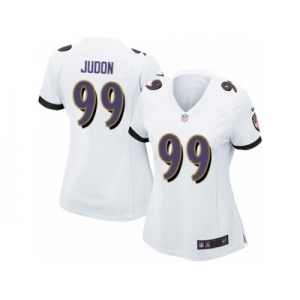 Women Nike Baltimore Ravens #99 Matt Judon Game White NFL Jersey