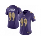 Women Nike Baltimore Ravens #99 Matt Judon Limited Purple Rush Vapor Untouchable NFL Jersey