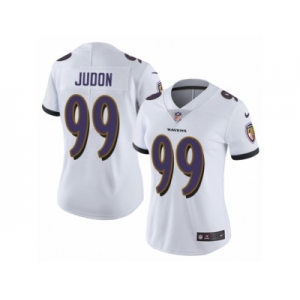 Women Nike Baltimore Ravens #99 Matt Judon White Vapor Untouchable Limited Player NFL Jersey