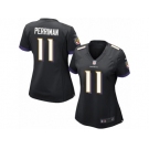 Women's Nike Baltimore Ravens #11 Breshad Perriman Game Black Alternate NFL Jersey