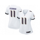 Women's Nike Baltimore Ravens #11 Breshad Perriman Game White NFL Jersey