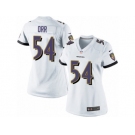 Women's Nike Baltimore Ravens #54 Zach Orr Limited White NFL Jersey