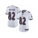 Women's Nike Baltimore Ravens #82 Benjamin Watson Vapor Untouchable Limited White NFL Jersey