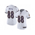 Women's Nike Baltimore Ravens #88 Dennis Pitta Vapor Untouchable Limited White NFL Jersey