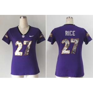 nike women jerseys baltimore ravens #27 ray rice purple jerseys