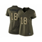 nike women nfl jerseys baltimore ravens #18 perriman army green[nike Limited Salute To Service]