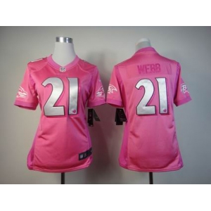 nike women nfl jerseys baltimore ravens #21 webb pink[nike love's]