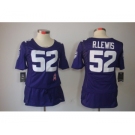 nike women nfl jerseys baltimore ravens #52 r.lewis purple[breast cancer awareness]