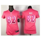 nike women nfl jerseys baltimore ravens #82 smith pink[nike]