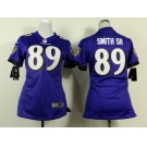 nike women nfl jerseys baltimore ravens #89 smith sr purple[nike]