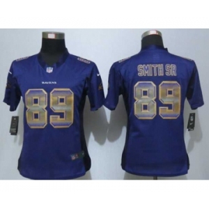 nike women nfl jerseys baltimore ravens #89 smithsr purple[Strobe Limited]